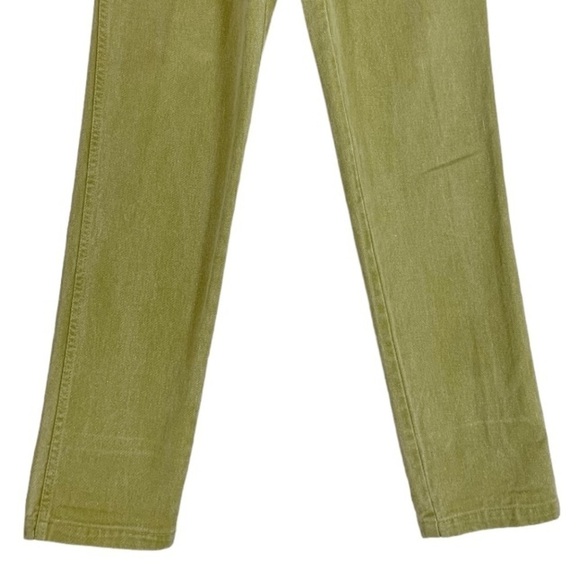 Vintage Sergio Valente High Waist Straight Leg Jeans Size Small Green - Picture 4 of 8